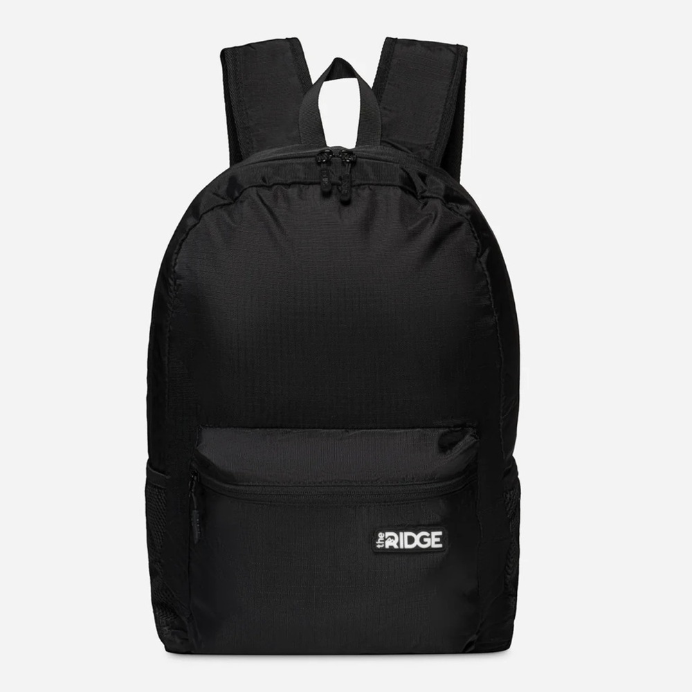 The Ridge Packable Black Ripstop Backpack - Picture 4 of 16